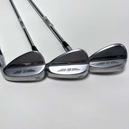 Titleist Vokey SM10 Tour Chrome Wedge Set 52* 8 | 56* 14 | 60* 12 SM10 Wedge RH
