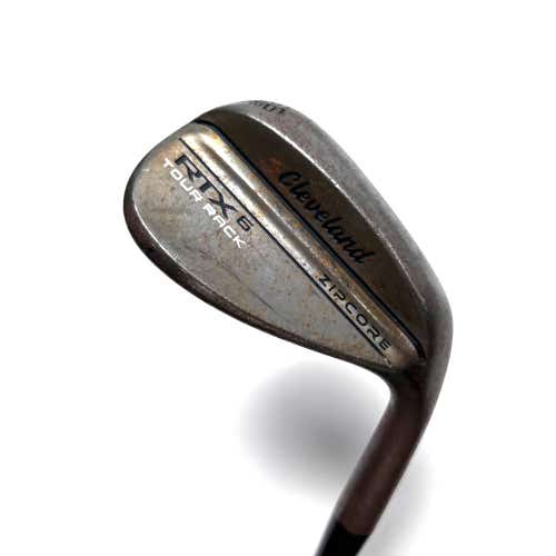 Cleveland RTX 6 ZipCore Tour Rack Raw Sand Wedge SW 56* 10 TT DG Tour Issue RH