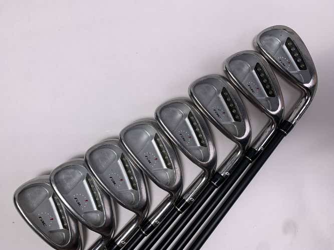 TaylorMade Rac OS Iron Set 3-PW Regular Graphite Mens RH Midsize Grips