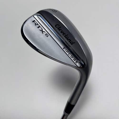 Cleveland RTX 6 ZipCore Tour Satin Lob Wedge LW 58* 10 Bounce TT DG Wedge RH