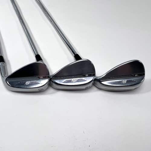 Titleist Vokey SM8 Tour Chrome Wedge Set 50* 12 | 54* 10 | 58* 10 SM8 Wedge RH