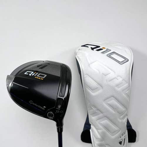 TaylorMade Qi10 MAX Driver 12* Project X Even Flow Riptide CB 40g Ladies RH HC