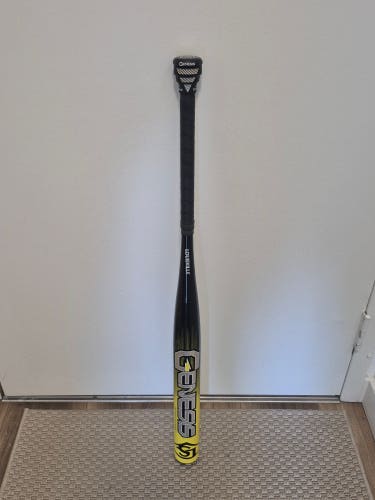 2025 Louisville Slugger Genesis 1 Pc Balanced Slowpitch Softball Bat (-6) 28 oz 34" (Used)