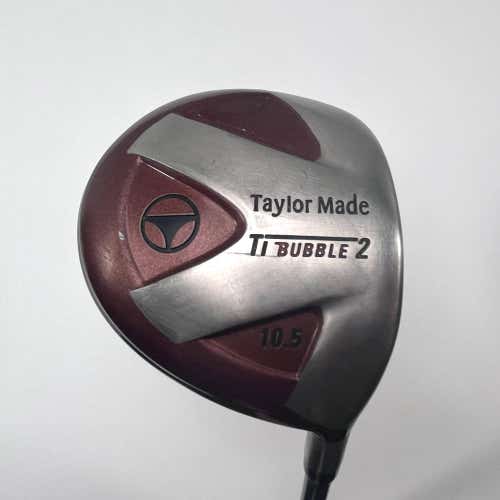 TaylorMade Ti Bubble 2 Driver 10.5* 80g Regular Graphite Mens RH