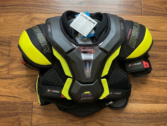 Bauer Vapor 3X Pro Shoulder Pads Junior Medium NEW