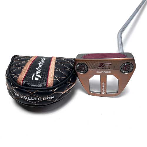 TaylorMade TP Patina DuPage Putter 34.5" SuperStroke Pistol GTR 1.0 Mens RH HC