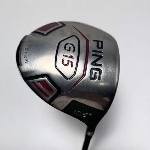 Ping G15 Driver 10.5* Aldila Serrano 60g Stiff Graphite Mens RH