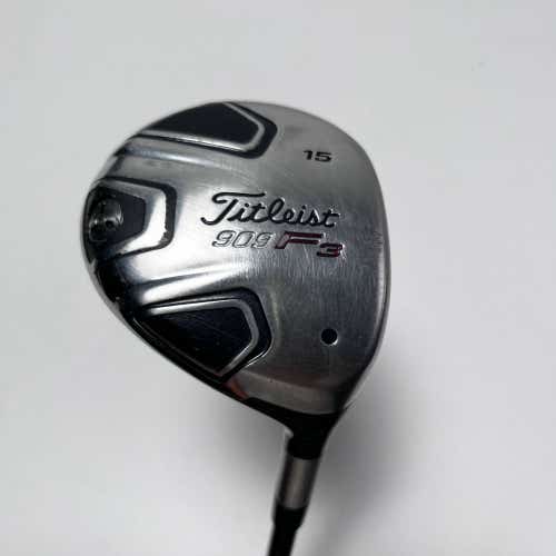 Titleist 909 F3 3 Fairway Wood 15* Aldila VooDoo Stiff Graphite Mens RH