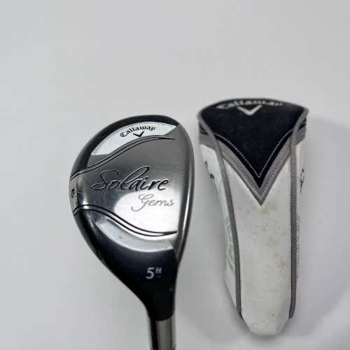 Callaway Solaire Gems 5 Hybrid 25* Solaire 45g Ladies Graphite Womens RH