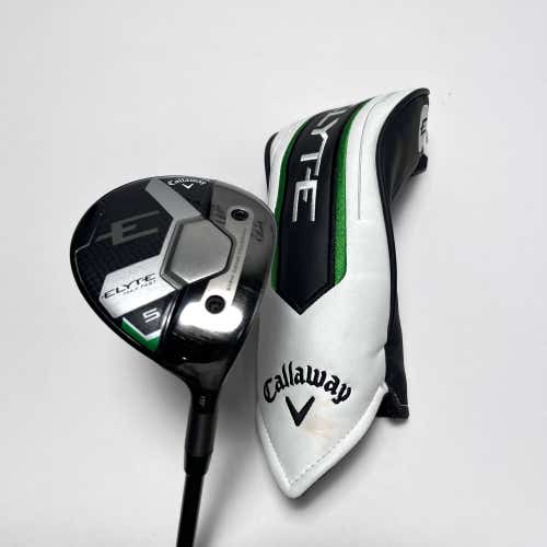 Callaway Elyte Max Fast 5 Fairway Wood 19* Tensei Blue R2 40g Senior RH HC