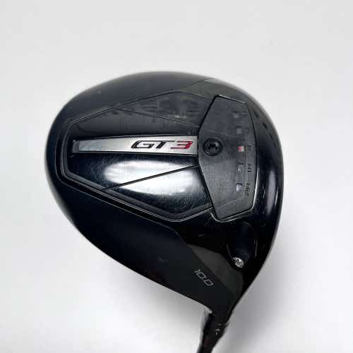 Titleist GT3 Driver 10* Project X Titan Black 6.0 60g Stiff Graphite Mens RH