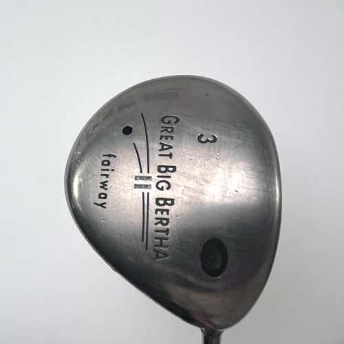 Callaway Great Big Bertha II 3 Fairway 15* Swing Science 400 Series Stiff RH
