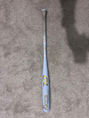 2026 Rawlings Icon Composite BBCOR Certified Bat (-3) 30.5 oz 33.5" (Used)