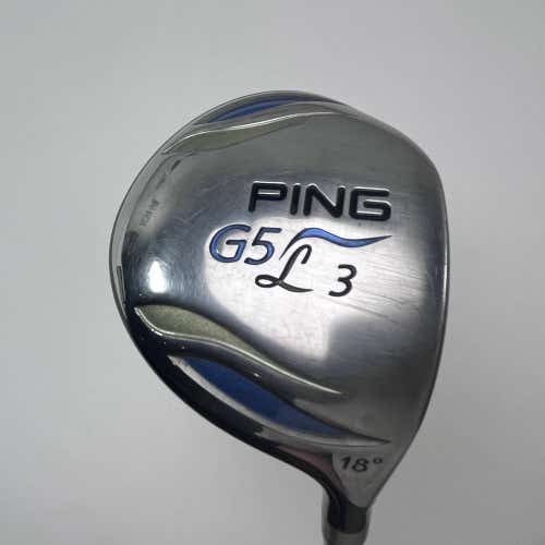 Ping G5 Ladies 3 Fairway Wood 18* ULT50F 50g Ladies Graphite Womens RH