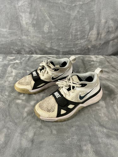 White Men's Size M 6.5 (W 7.5) Nike Air Zoom Diamond Elite Footwear Turf Cleats (Used)