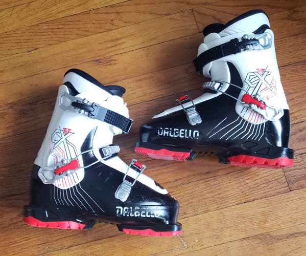 YOUTH Dalbello CX3 Ski Boots YOUTH Size 5/Mondo 23.5 /272mm*PRE-OWNED* Washed/CLEANED