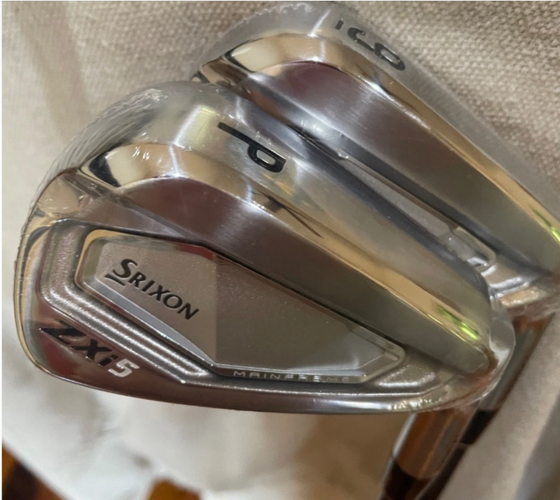 New Srixon ZXi5 Irons (7-PW) + ZX5 MkII AW Regular Flex Recoil Dart Shafts RH (5 Clubs)