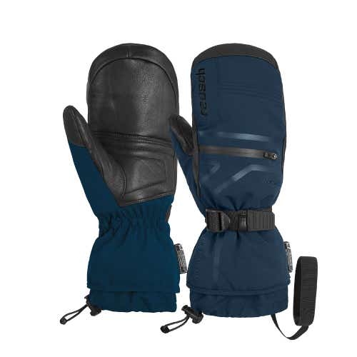 Reusch Down Spirit GTX Mitten - Dark Denim/Black - 9/M