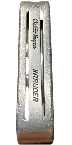 Walter Hagen Intruder Model F Slotted Wishbone Putter Steel 35.5" RH Great Grip