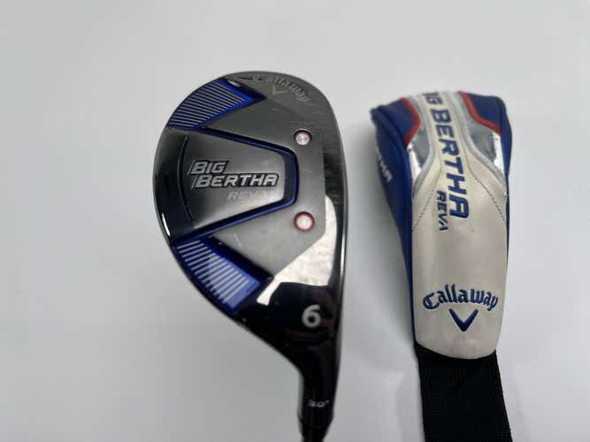 Callaway Big Bertha REVA Womens 6 Hybrid 30* RCH 45 45g Ladies RH HC