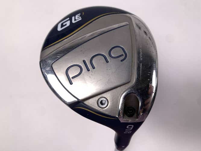 Ping G LE 3 9 Fairway Wood 28* ULT 250 Ladies Graphite Womens RH Undersize Grip