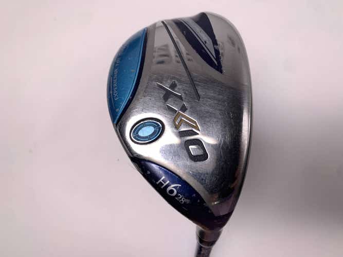 XXIO 12 Ladies 6 Hybrid 28* MP 1200L Flex 2111 34g Ladies Graphite Womens RH
