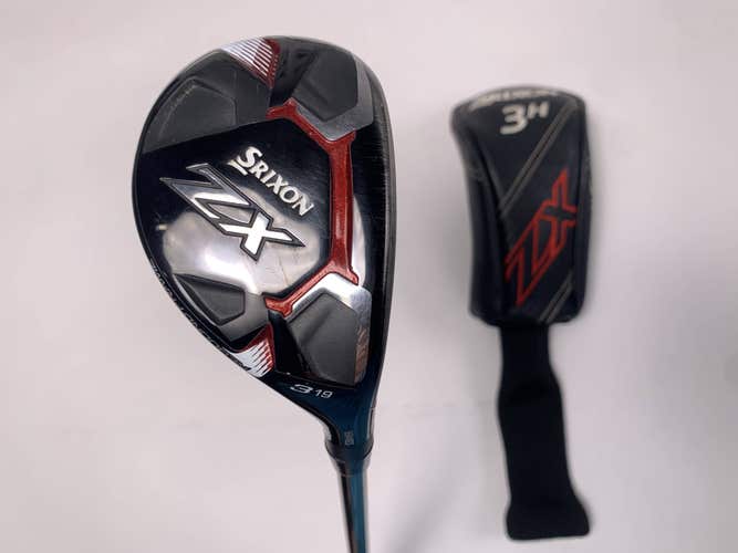 Srixon ZX 3 Hybrid 19* UST Mamiya Recoil ES 85 F4 Stiff Graphite Mens RH HC