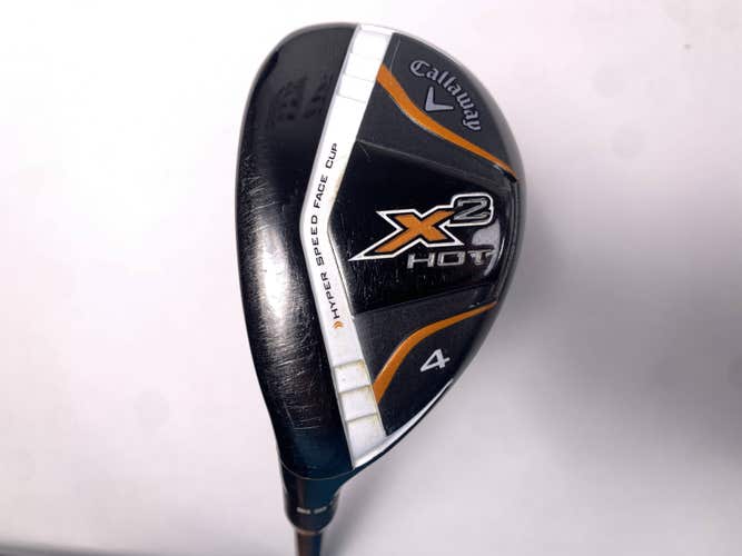 Callaway X2 Hot 4 Hybrid 22* 65g Stiff Graphite Mens LH