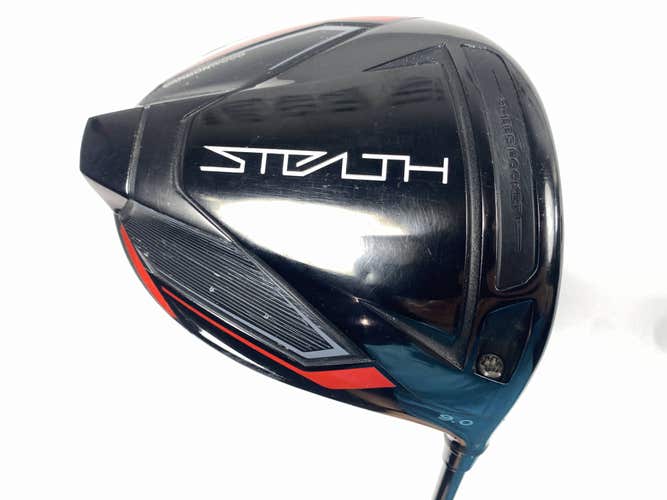 TaylorMade Stealth Driver 9* HZRDUS Smoke RDX Red 6.5 60g Extra Stiff RH