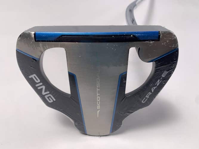 Ping Scottsdale Craz-E 2025 Putter 34" SuperStroke Tour 2.0 PT Black Dot RH NEW