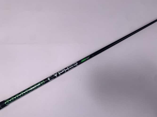 Project X Cypher 5.0 40g Seniors Graphite Driver Shaft 44.5"  - READ