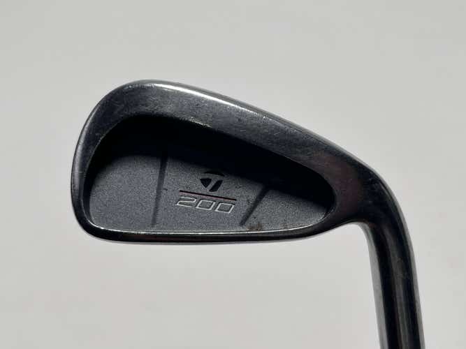 TaylorMade 200 Steel Single 4 Iron 90g Stiff Graphite Mens RH