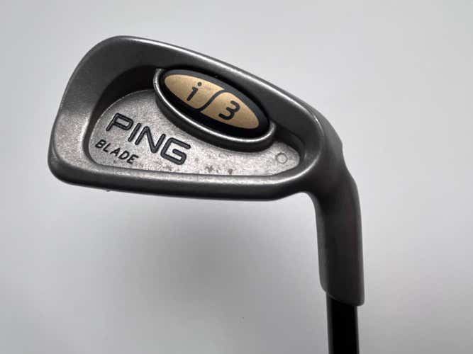 Ping i3 Blade Single 6 Iron White Dot 3* Up 350 Series DEMO Stiff RH