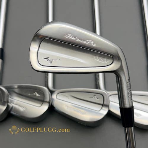 2026 Mizuno Pro M-13 Iron Set 4-PW / Dynamic Gold Steel, Extra Stiff (146)