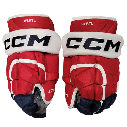 New CCM HG12 HERTL CZECHIA Pro Stock Gloves 14"
