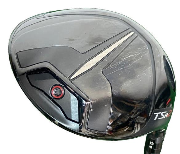 Titleist TSR2 Driver 10 RH 60g HZRDUS 6.0 Low Spin Stiff Graphite 45.5" New Grip