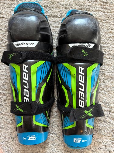 Youth Bauer X Shin Pads 10" (Used)