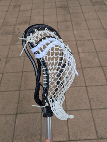 RC1 INK Carbon Hydrodipped Head strung with Goat Mesh