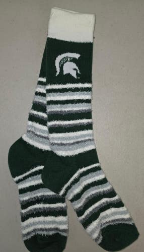 ST14 Mens NCAA MICHIGAN STATE SPARTANS MSU Socks ONE SIZE FITS MOST FREE SHIP