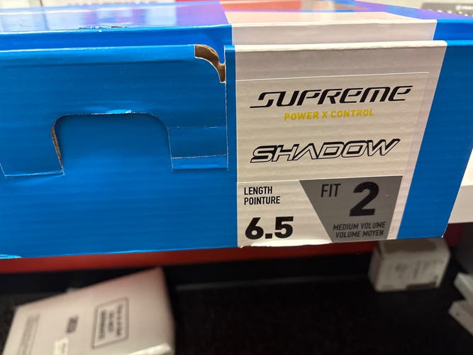 Brand New Bauer Supreme Shadow Hockey Skates Size 6.5 (New)