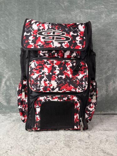 Red Boombah Player Bag (Used) 17L 10W 23H