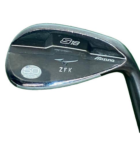 Mizuno S18 Gunmetal Black Gap Wedge 50*7 RH Modus3 Tour 105 Stiff Steel 35.25"