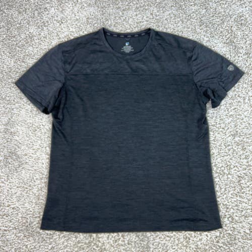 Kuhl Shirt Mens XXL Gray Crew Neck Heathered Casual Tee Hiking Active Outdoor