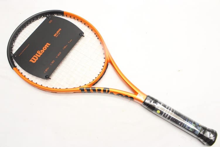 *NEW* 2026 WILSON BURN 100 LS "SPIN" (VER 6) TENNIS RACQUET (4 1/4) PRE-STRUNG