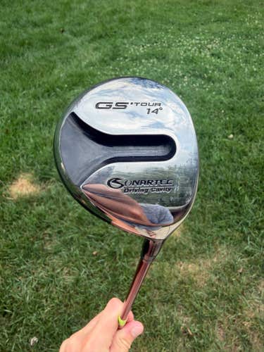 Sonartec GS Tour 3-Wood 14 Graphite Design Red Ice Stiff Flex 42.75" +HC NICE