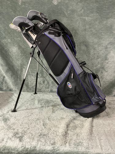 Junior US Kids Golf Clubs (Full Set) Right Handed Regular Flex (Used)