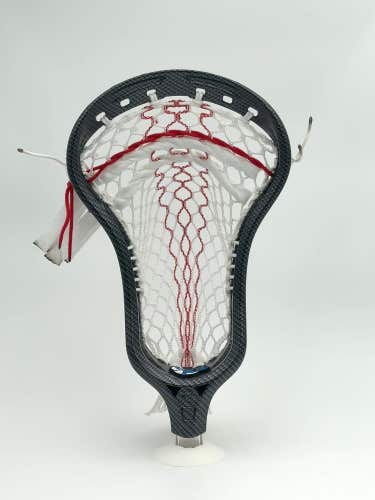 Nosch Pockets × 5LAX RC1 INK Carbon — StringKing 5X Pocket, Strung (OO-0063)