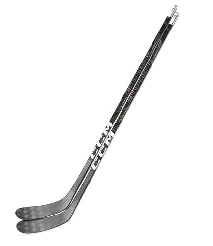 New 2 pack CCM Jetspeed FT7 Pro (chrome) Pro Stock - RH, P28, 75 Flex