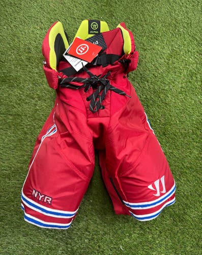 Bundle Intermediate XL Warrior Alpha LX PRO Hockey Pants and gloves 13 inch North York Rangers NEW