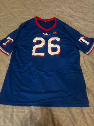 Texas Rangers MLB All For Texas Football Jersey SGA New